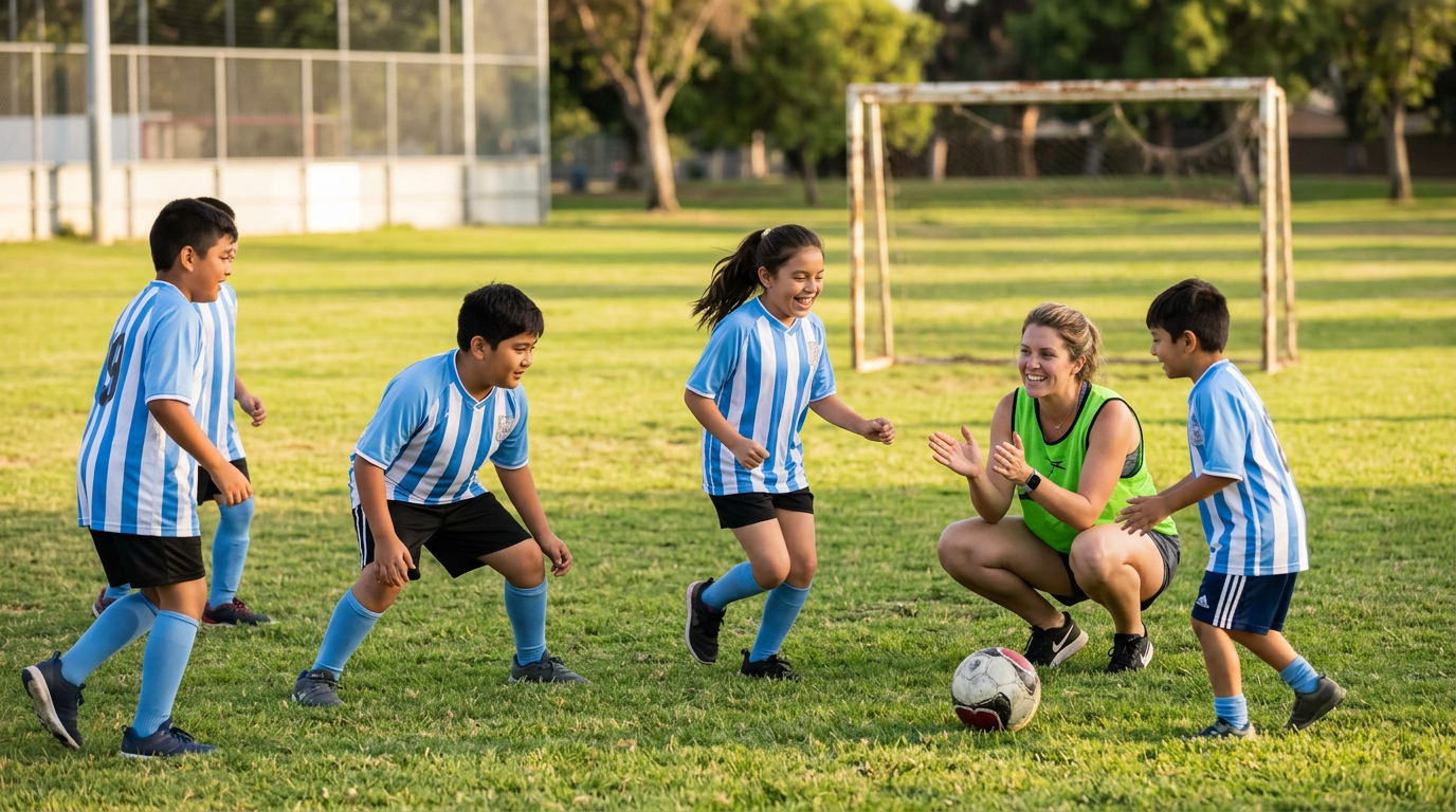 Editorial soccer players in orange club colors